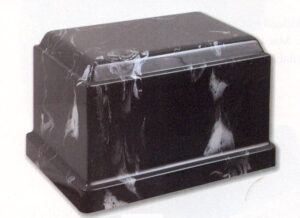 Black and White Cultured Marble