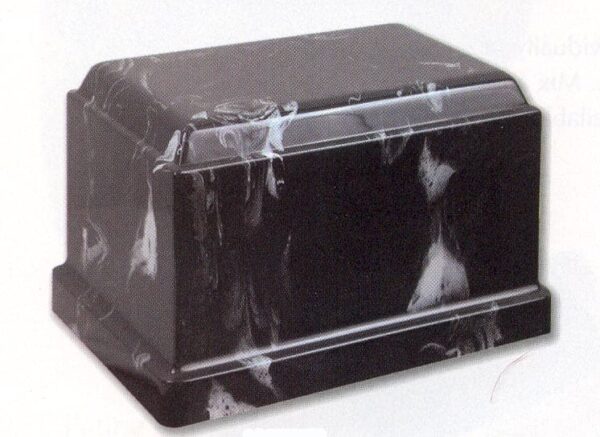 Black and White Cultured Marble