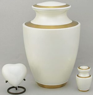 Trinity Pearl White (Large Urn Only)