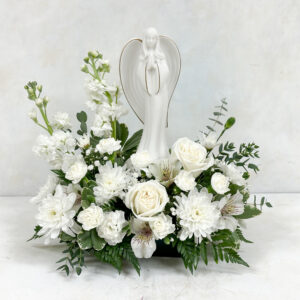 Angel Keepsake Arrangement - Neutral