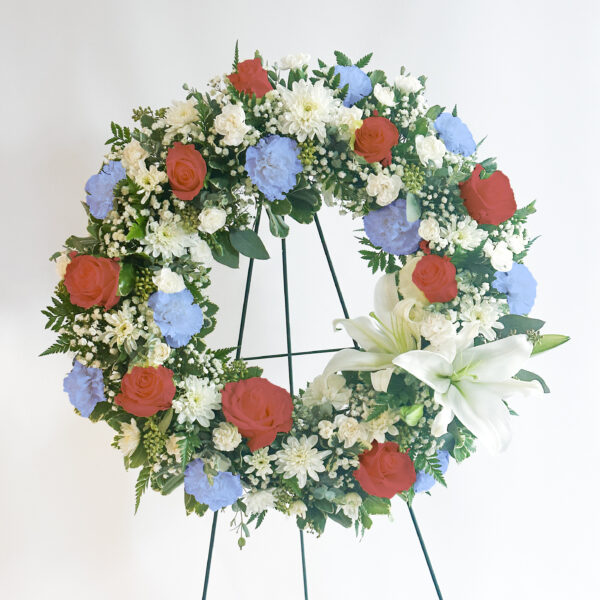 Standing Wreath - Patriotic