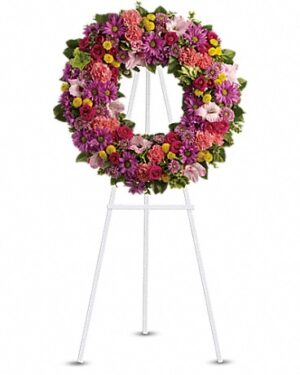 Standing Wreath - Colorful