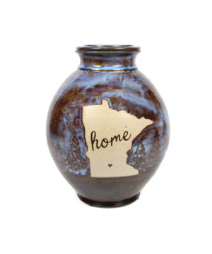 Home (With the North Dakota State Outline)